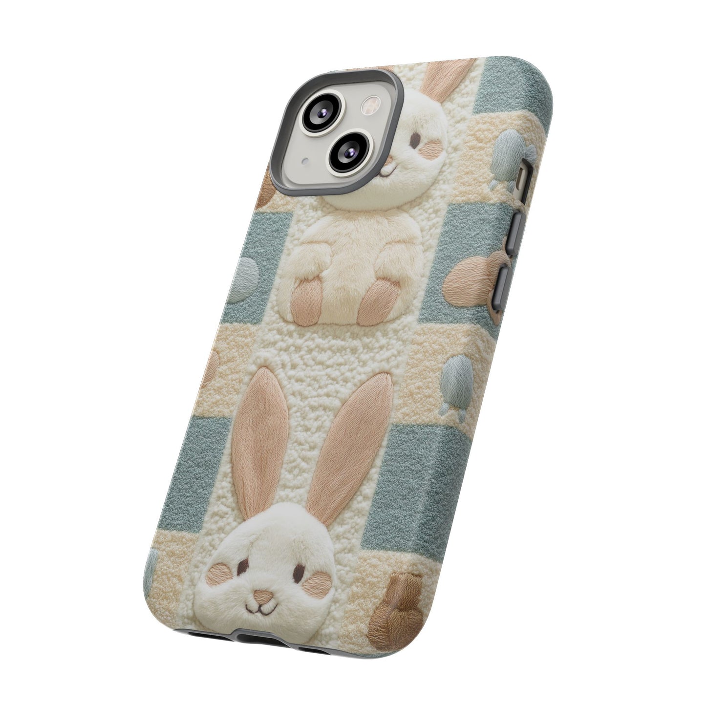 Adorable Rabbits Phone Case – Cute & Durable Protection - iPhone, Samsung, and Google case