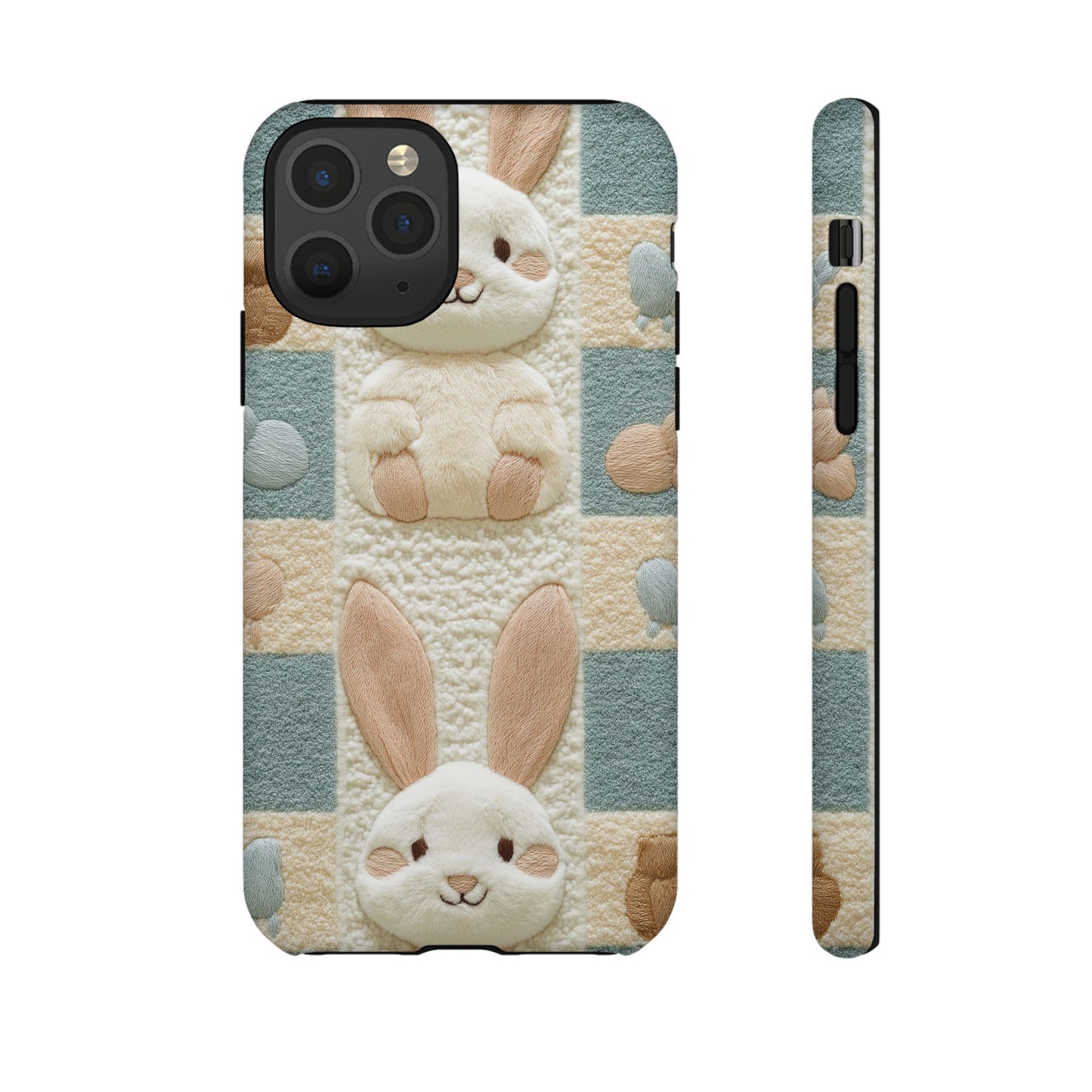 Adorable Rabbits Phone Case – Cute & Durable Protection - iPhone, Samsung, and Google case