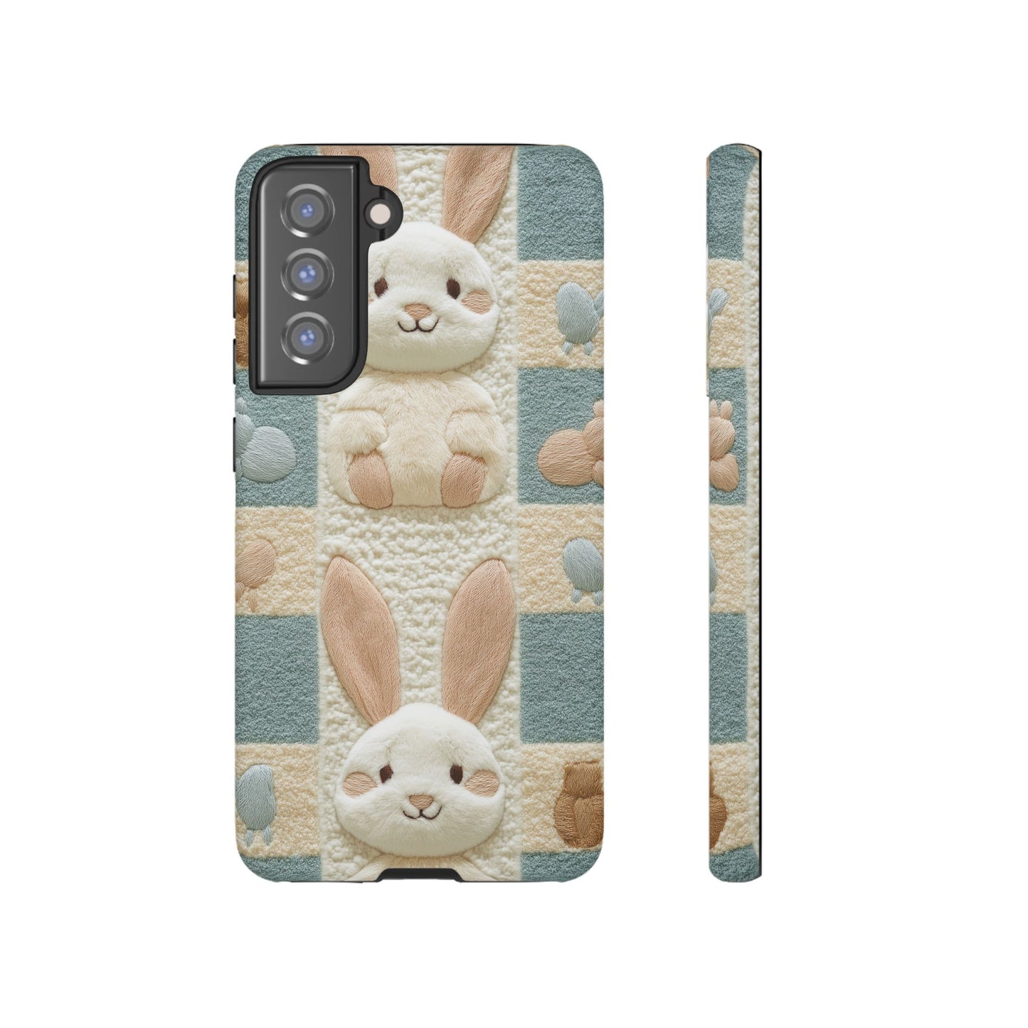 Adorable Rabbits Phone Case – Cute & Durable Protection - iPhone, Samsung, and Google case