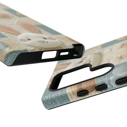 Adorable Rabbits Phone Case – Cute & Durable Protection - iPhone, Samsung, and Google case