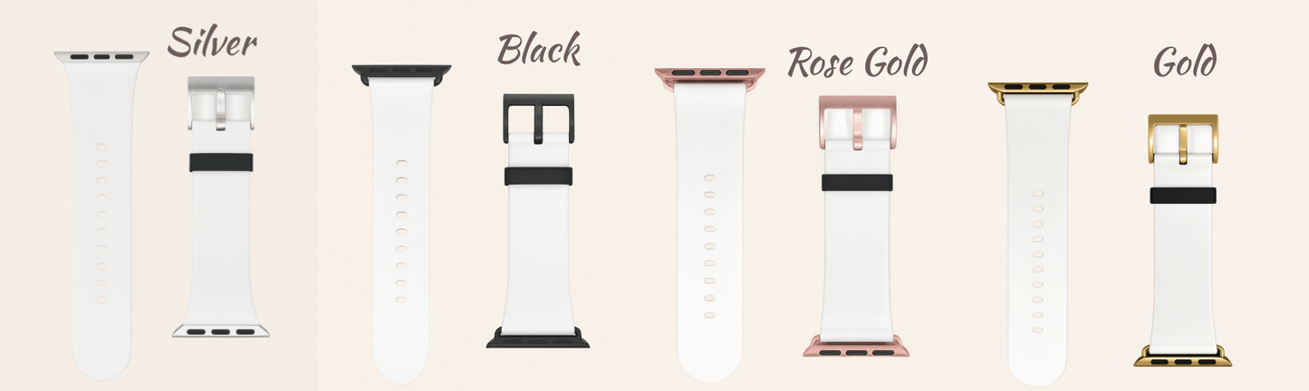 Santa Watch Band - Merry Christmas Gift - Apple Watch Replacement Strap