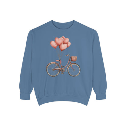 Bike-themed unisex sweatshirt