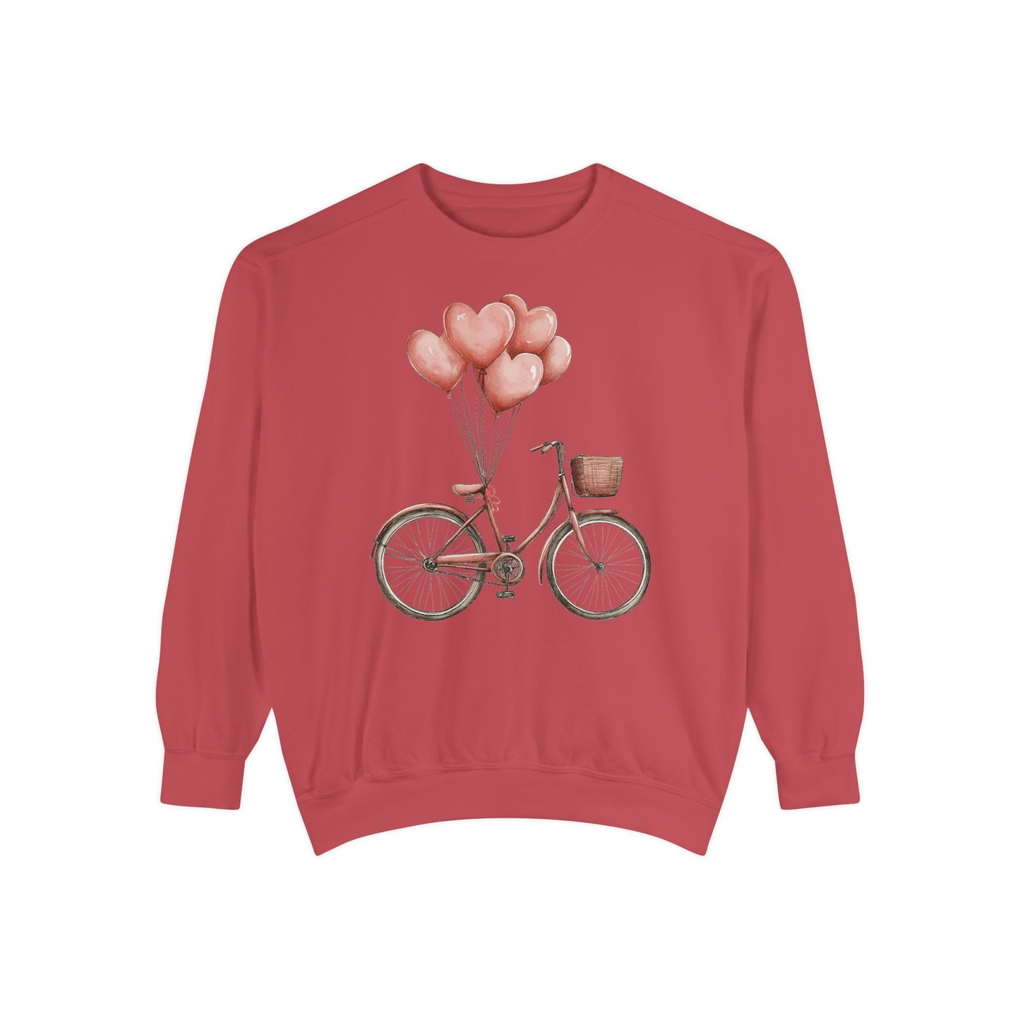 Unique garment-dyed sweatshirt design