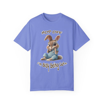 Easter bunny line art t-shirt