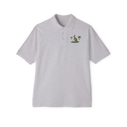 Comfortable cotton kangaroo golf shirt for outdoor activities