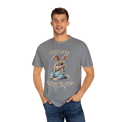 Joyful Spring Bunny Tee for Men
