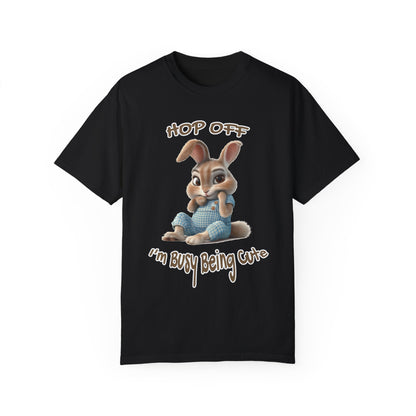 Minimalist Easter bunny shirt