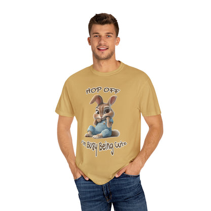 Relaxed Fit Bunny Graphic Tee for Men