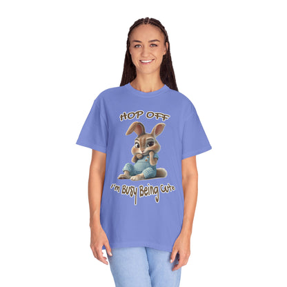 Watercolor Bunny Graphic Tee for women 