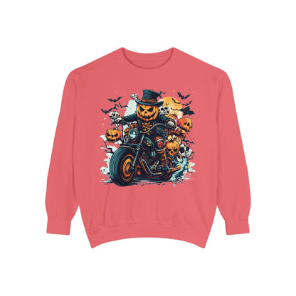 Soft garment-dyed sweatshirt