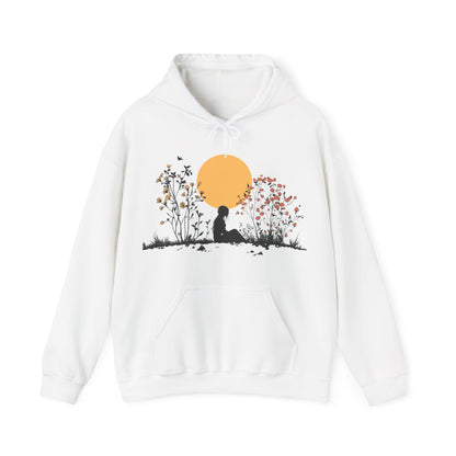Nature and art hooded sweatshirt