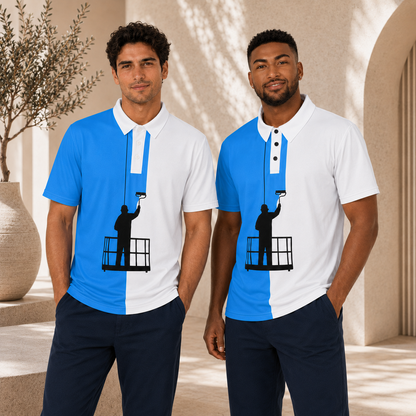 Painter's Unisex Polo Shirt - Perfect for Artists, Home Renovators, Gifts for DIY Enthusiasts, Summer