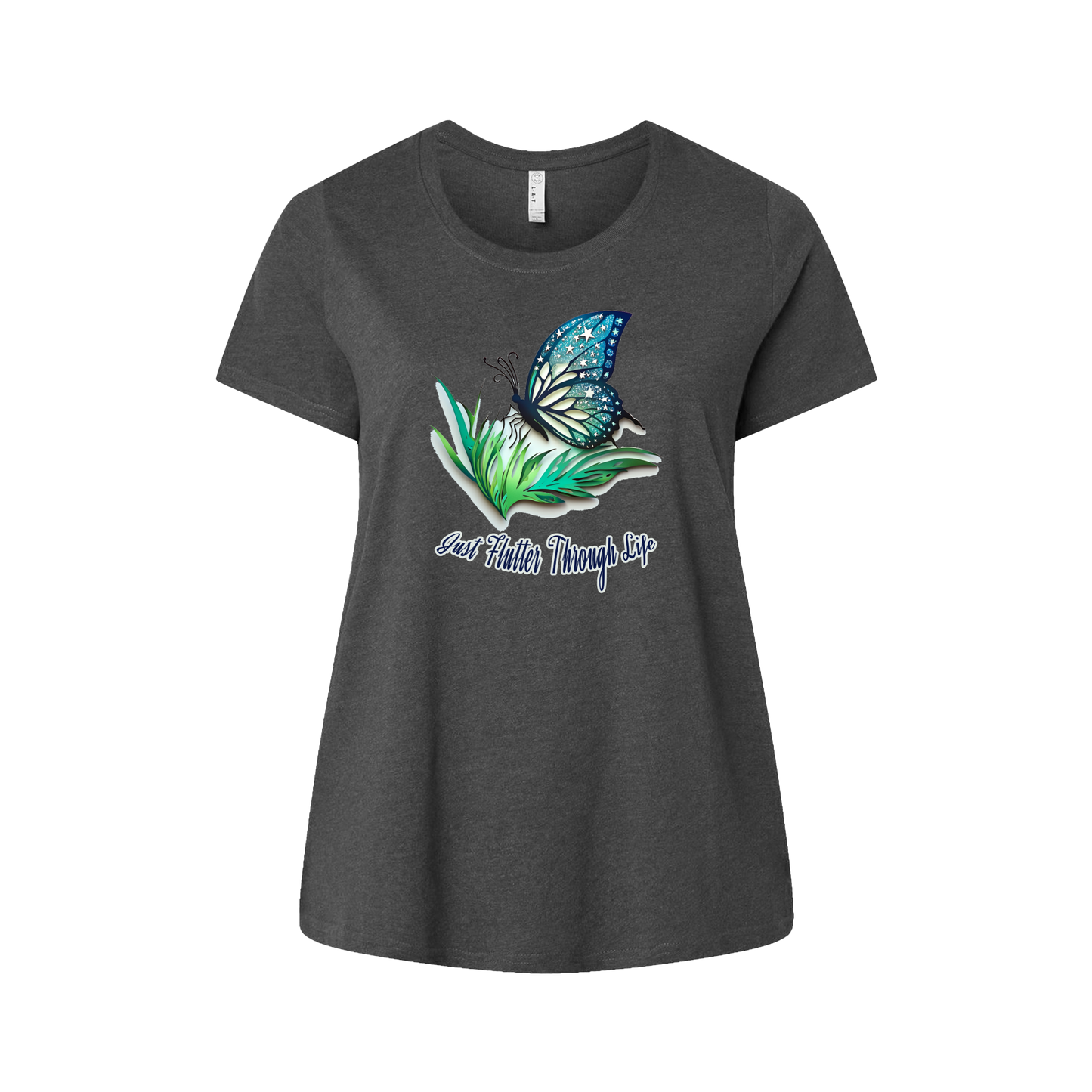 casual nature inspired graphic tee
