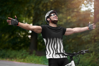 Men's Octopus Sports Jersey - Unique Tee for Ocean Lovers, Casual Wear, Beach Days, Nautical Gifts, Trendy Athletic Top