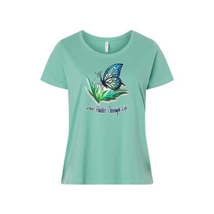 butterfly design t-shirt