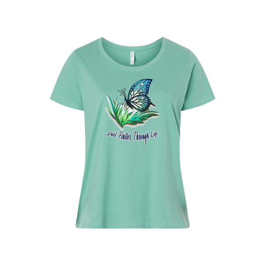 butterfly design t-shirt
